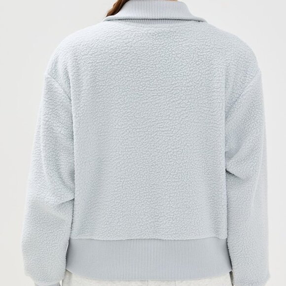 Varley Roselle Half Zip Fleece, Pearlblue (Size Small) - Picture 3 of 8
